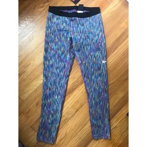 Nike Multicolor Leggings - Size Large